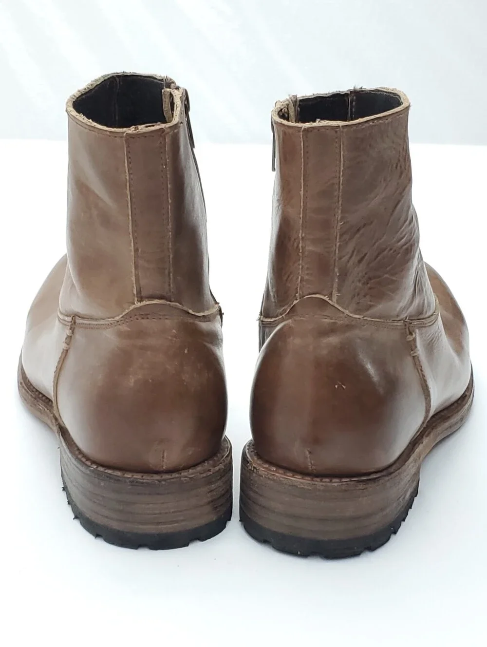 Freebird Pueblo Men's Leather Brown Boot Zip Size 11